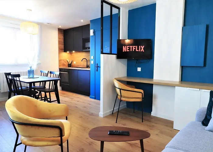 Le Verdun - Parking Privé - Wifi - Netflix - Linge Fourni